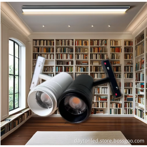 Zoom Series ETL Track Light 48V Dimmable Track Lighting